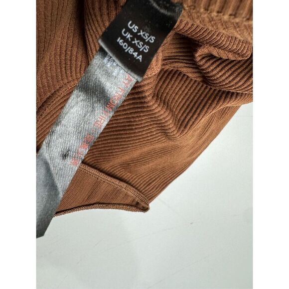 Urban Outfitters Women's Out From Under Clean Lines Bodysuit Top Brown Size XS/S - Picture 5 of 6
